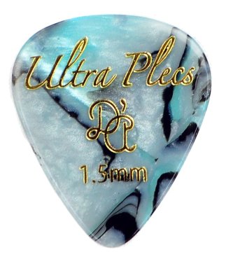 D'Andrea UP351 Ultra Plecs Abalone 1.50mm Guitar Pick, One
