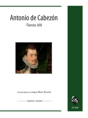 de Cabezon Arr. by Bataini | Tiento XIII for 4 guitars