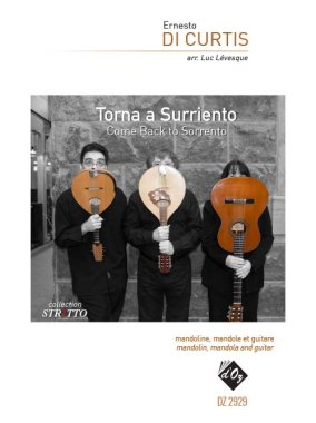 de Curtis | Torna a Surriento for guitar, mandolin & mandola