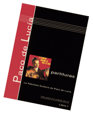 De Lucia | Scores, Book 1 for flamenco guitar