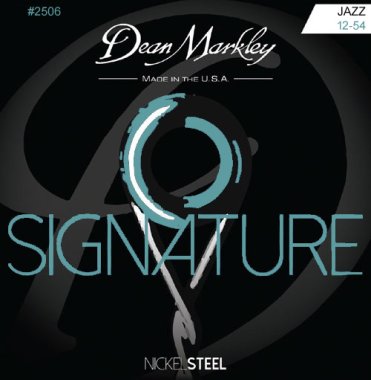 Dean Markley 2506 Signature Series NickelSteel Electric JZ 12-54