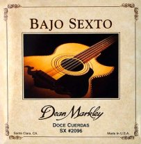 Dean Markley Doce Cuerdas Bajo Sexto SX2096, Full Set