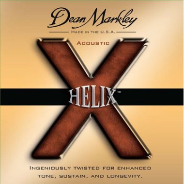 Dean Markley Helix 2082 HD 80/20 Eliptical Wound Acoustic Guitar 12-53