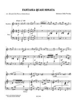 Della Vecchia | Fantasia quasi sonata for mandolin and piano