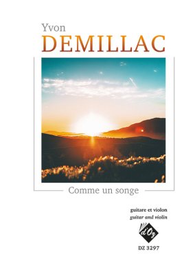 Demillac | Comme un songe for guitar and violin