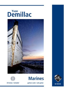 Demillac | Marines (Cd Inclus) for solo guitar