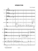 Despalins | Spider Web for plectrum orchestra