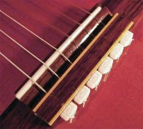 Diamond Secure String Ties / Tieblock System, 7 Beads, White