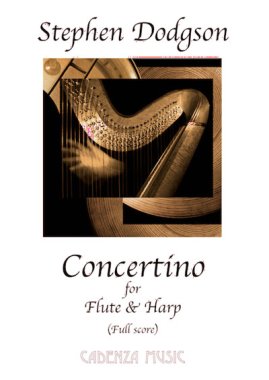 Dodgson | Concertino for flute and harp (score)