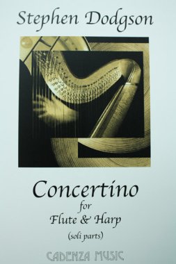 Dodgson | Concertino for flute and harp (solo parts)