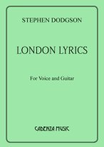 Dodgson | London Lyrics for Voice and Guitar