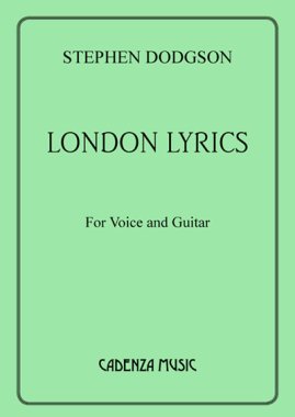 Dodgson | London Lyrics for Voice and Guitar