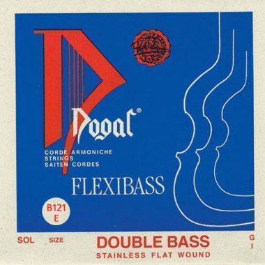 Dogal B121E Flexibass Chrome Double Bass Strings, 1/16