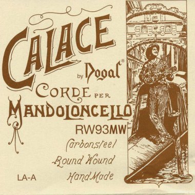 Dogal Calace RW93MW Mandoloncello Carbon Steel Round Wound Multiwire