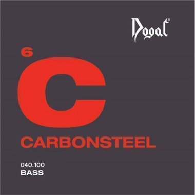 Dogal CS90D CarbonSteel Round Wound Round Core Bass Strings 40-100