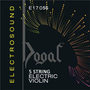Dogal E1705S Electrosound 5 String Electric Violin Strings, 4/4 Ball End
