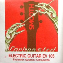 Dogal EV105 Evolution Flat Wound Carbon Steel Guitar Strings 9-45