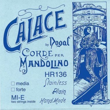 Dogal HR136 Calace Mandolin Stainless Half Round Full Set Medium