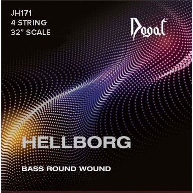 Dogal JH171 Hellborg Stranded Core Bass Strings 35-102, 32" Scale