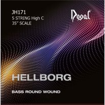 Dogal JH1715SO26 Hellborg Stranded Core Bass Strings 26-102, 5-String 35" Scale