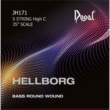 Dogal JH1715SO26 Hellborg Stranded Core Bass Strings 26-102, 5-String 35" Scale