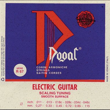 Dogal R67 Red Tag Electric Vintage Flat Wound 11-46