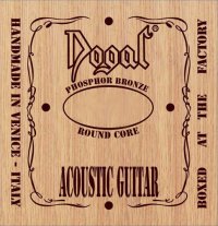 Dogal RC148D Phosphor Bronze Round Core Acoustic Guitar Strings 12-54