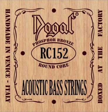 Dogal RC152B Phosphor Bronze Round Core Acoustic Bass Strings 40-100
