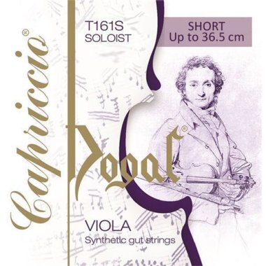 Dogal T161SS Capriccio Solist Viola Strings, Short (up to 36.5 cm)
