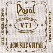 Dogal V71A 80/20 Bronze Acoustic Guitar Strings Hex-Core 10-47