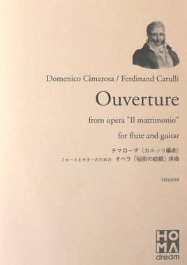 Domenico Cimarosa/Ferdinand Carulli, Ouverture for flute and guitar