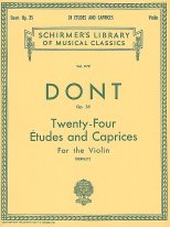 Dont | 24 Etudes and Caprices, Op. 35 for violin