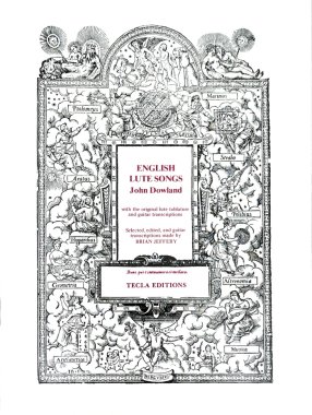 Dowland | English Lute Songs for voice & guitar or lute | PDF Download