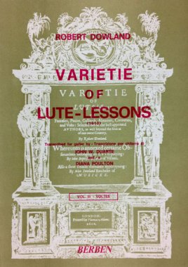 Dowland | Varietie of Lute-Lessons (V.3) for solo guitar