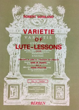 Dowland | Varietie of Lute-Lessons (V.6) for solo guitar
