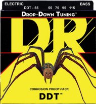 DR DDT-55 Drop-Down Tuning Electric Bass, Heavier 55-115