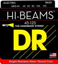 DR Hi-Beam MR5-45 Electric Bass Strings Medium 45-125, Full Set