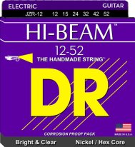 DR Strings JZR-12 Hi-Beam Electric Guitar Strings, Extra Heavy 12-52