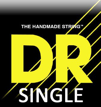 DR Strings Plain Steel Single Guitar String .0095