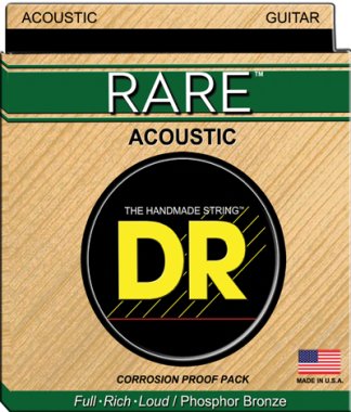 DR Strings RPML-11 RARE Phosphor-Bronze Acoustic Guitar Cust-L 11-50