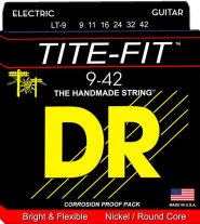 DR Strings Tite Fit LT-9 Lite Tite Electric Guitar Strings 9-42