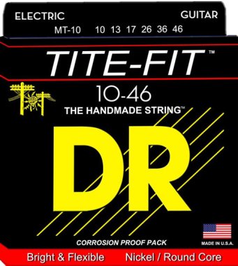 DR Tite-Fit MT-10 Electric Guitar Strings Medium Tite 10-46