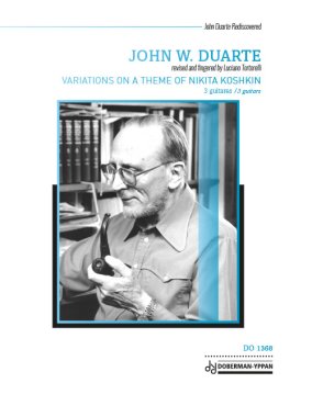 Duarte | Variations on a theme of Nikita Koshkin, Op. 120 - 3 guitars