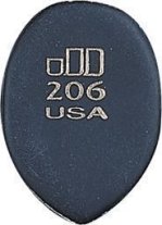 Dunlop 206 Jazztone Large Point, One Guitar Pick