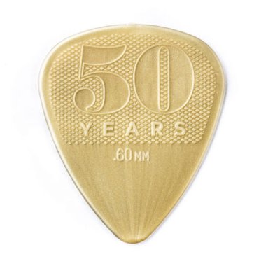 Dunlop 442P60 Nylon 50th Anniversary .60, One Pick