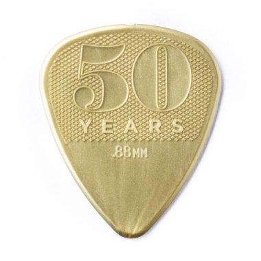 Dunlop 442P88 Nylon 50th Anniversary .88, One Pick