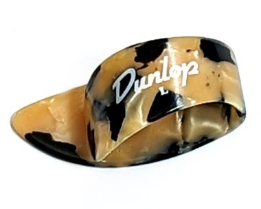 Dunlop 9216R Heavies Calico Thumb Pick Large, One Pick