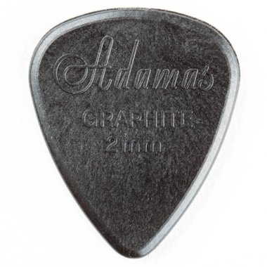 Dunlop Adamas Graphite 2 mm Guitar Pick, One Pick