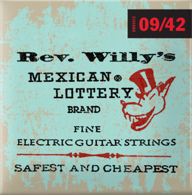Dunlop Billy Gibbons Rev. Willy Electric Strings Light 9-42