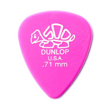 Dunlop Delrin 500 pink .71 mm, One Pick